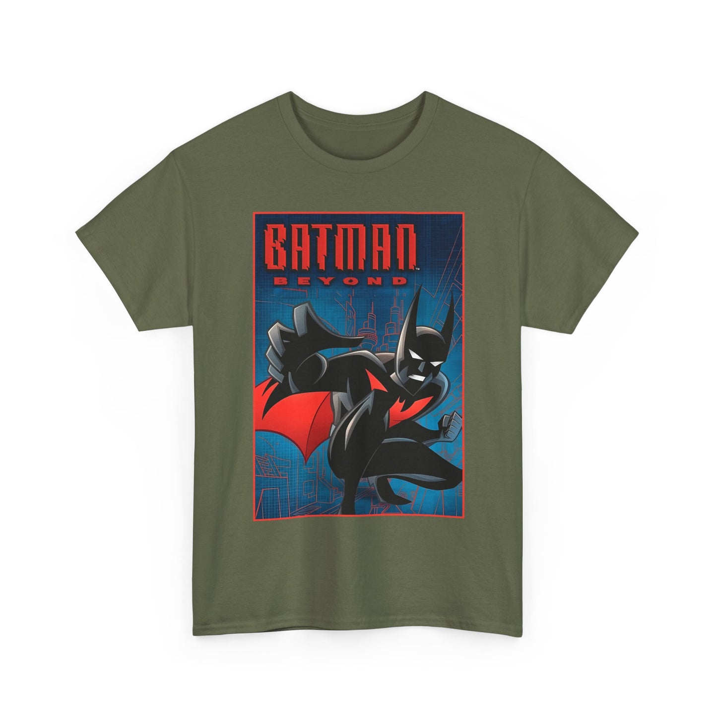 Batman Beyond T-Shirt - Terry McGinnis, Batman of the Future - DC Comics/WB Animation - Bruce Wayne as Mentor