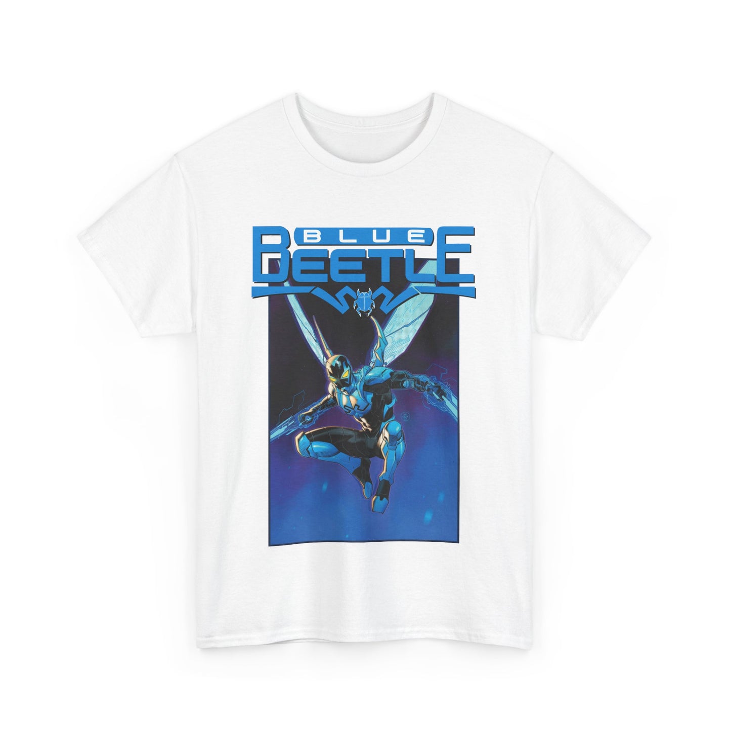 Blue Beetle T-Shirt - Dan Mora Art - DC Comics Character - Jaime Reyes
