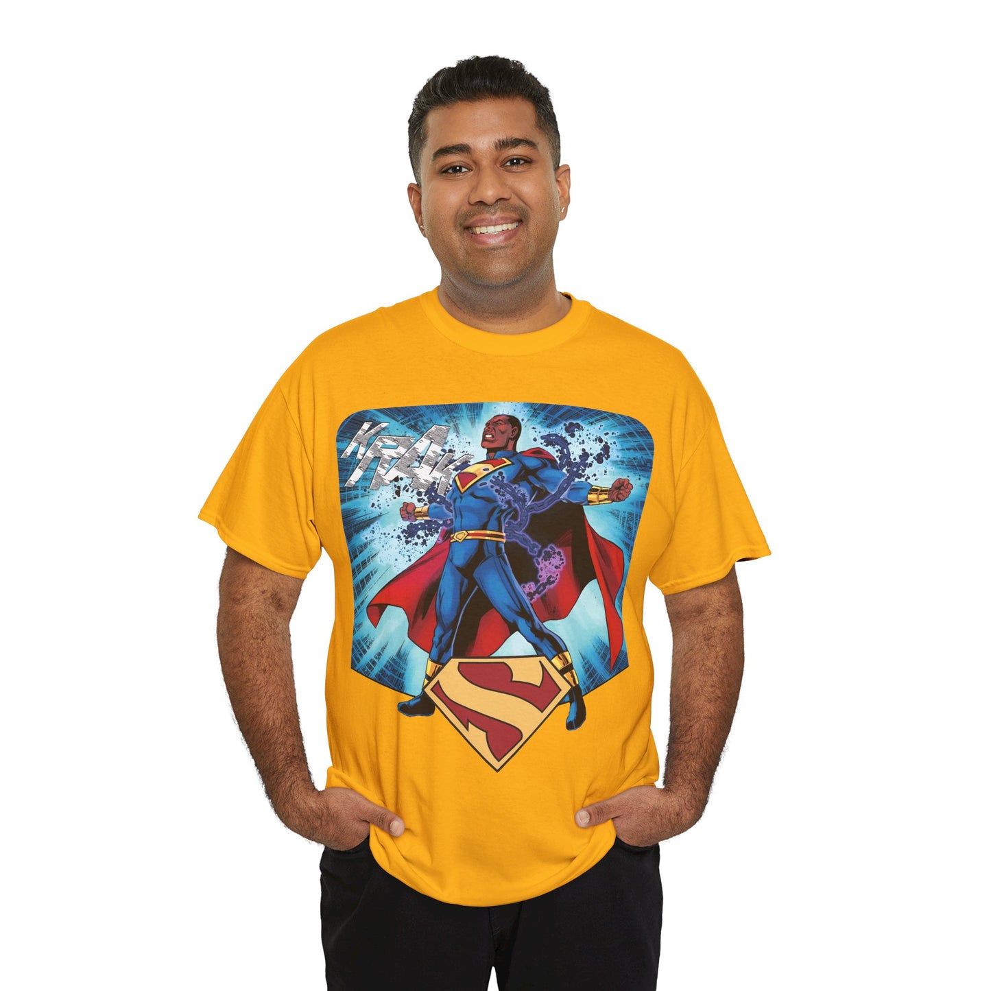 Superman Earth 23 T-Shirt - DC Comics - Calvin Ellis, Vathlo - Justice Incarnate - President
