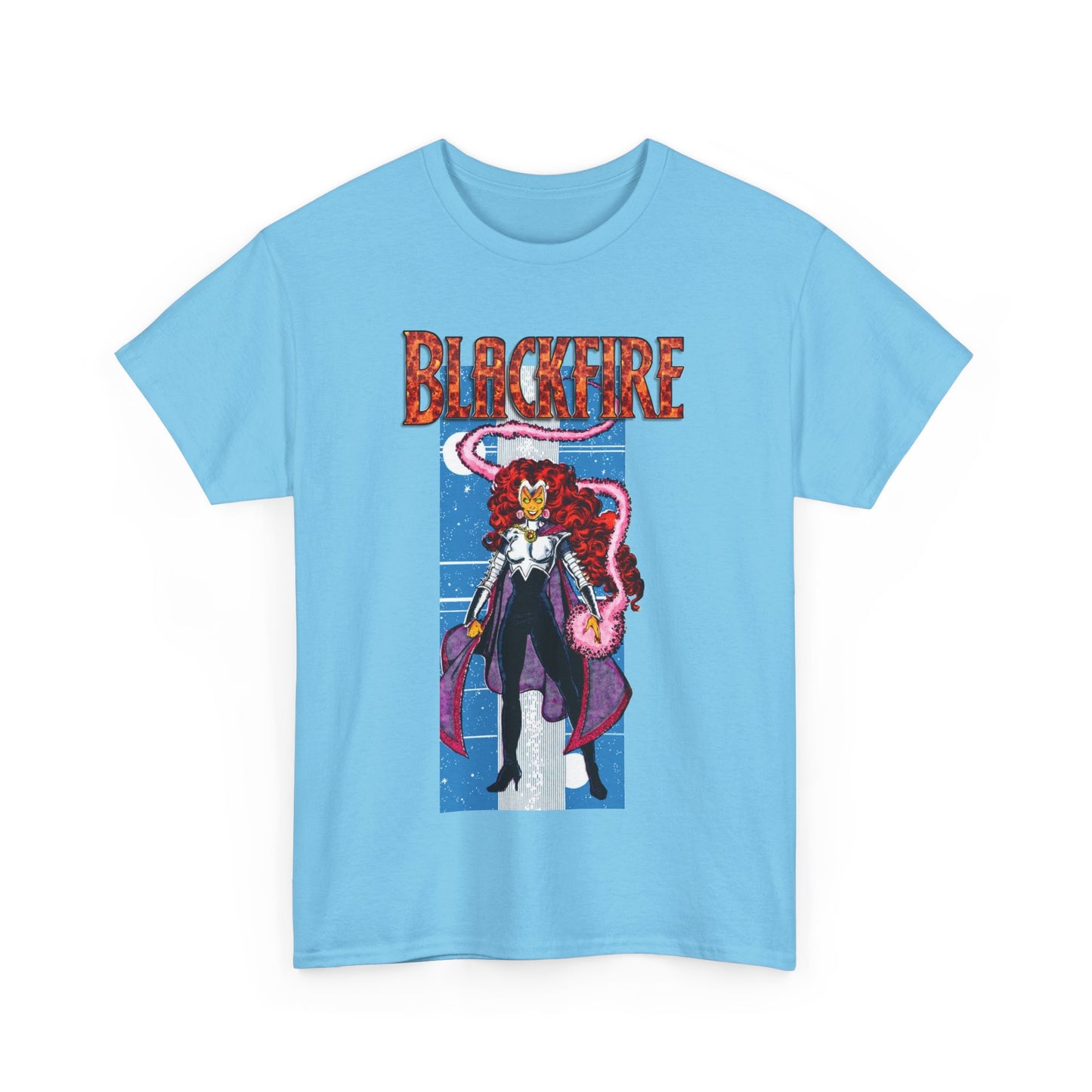 Blackfire T-Shirt - George Perez Art - New Teen Titans Enemy, Starfire's Evil Sister - From Tamaran - DC Comics