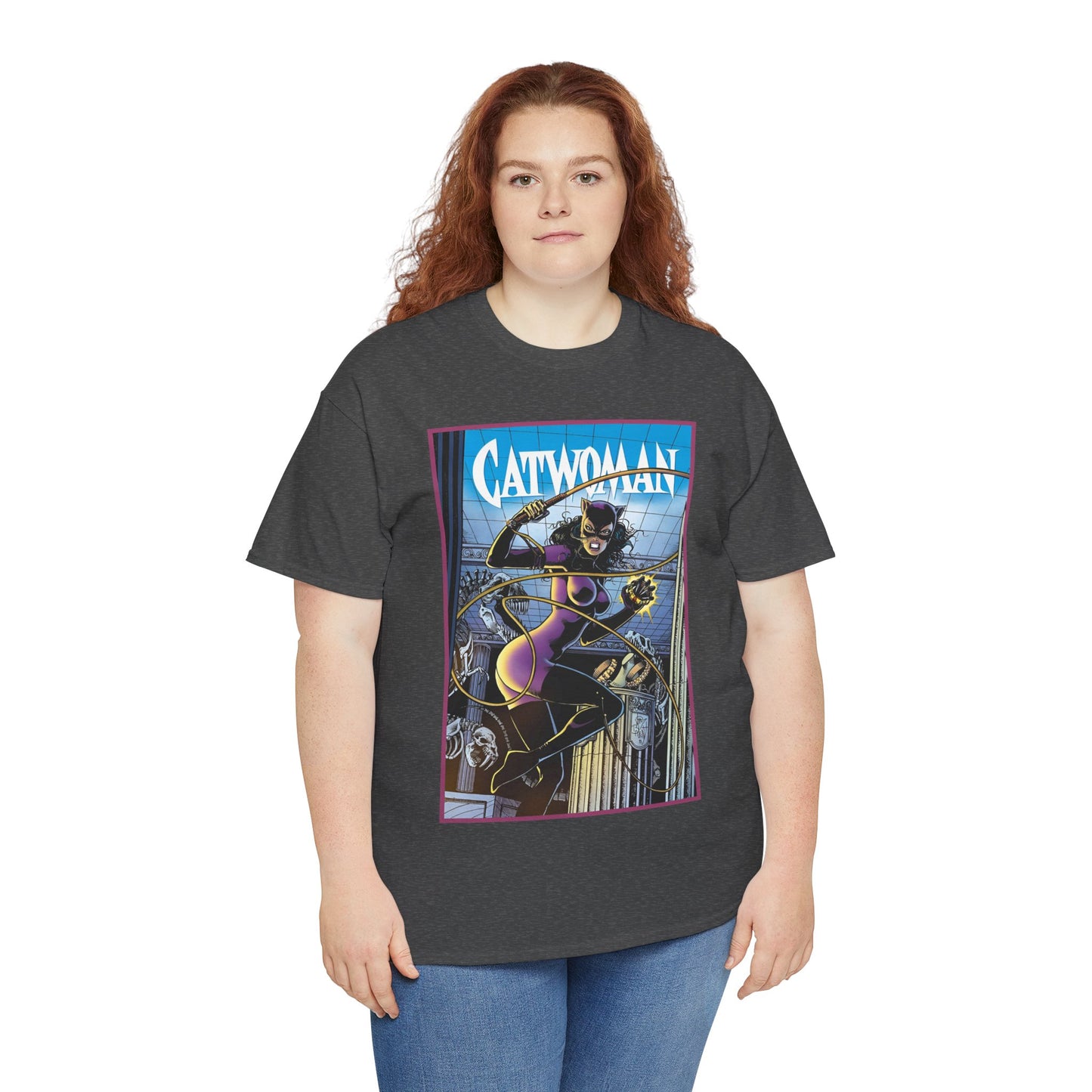 Catwoman T-Shirt - Jim Balent 1990s Art - Selina Kyle - Batman Character, Ally - Gotham City - DC Comics