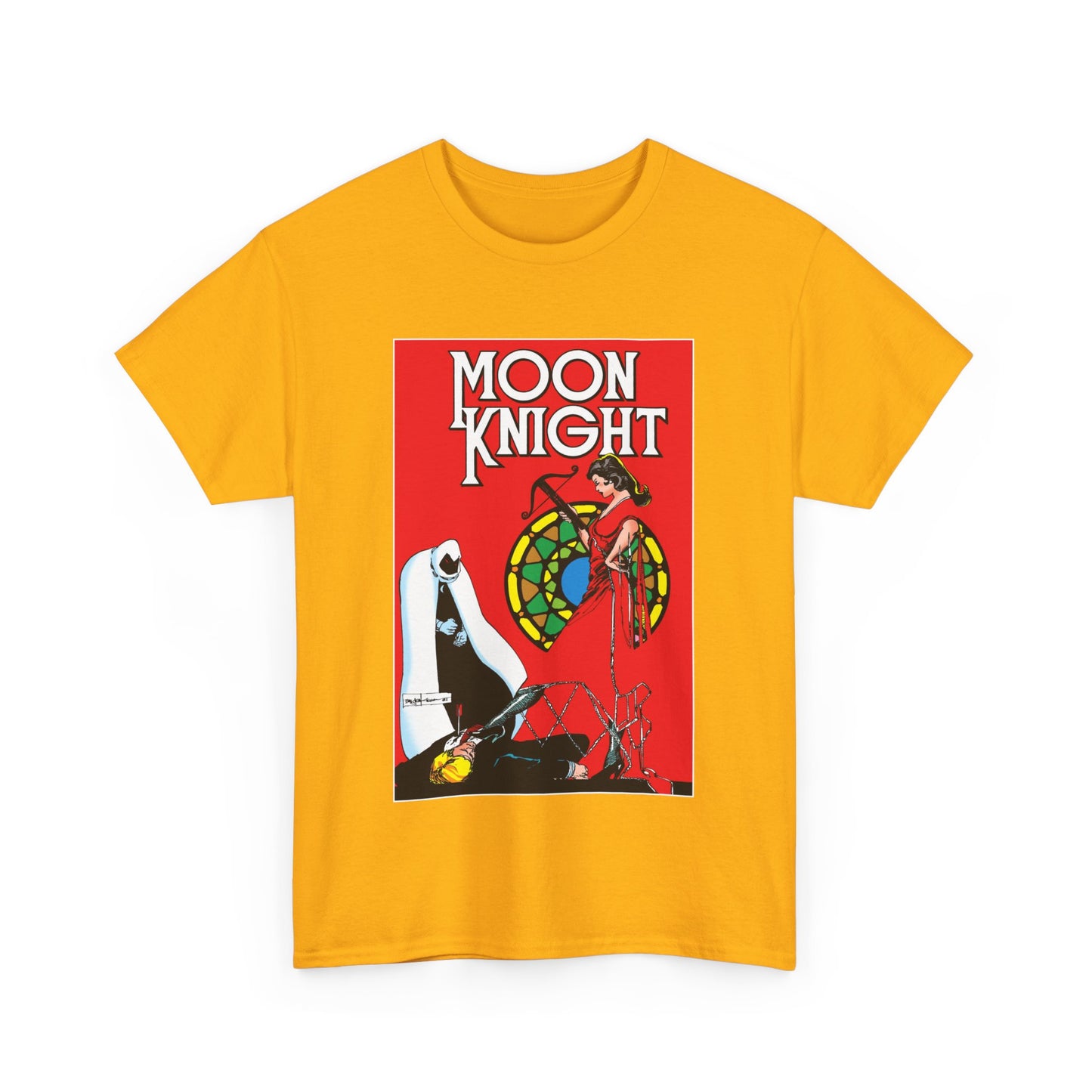 Moon Knight T-Shirt - Bill Sienkiewicz Art - Marc Spector - Marvel Comics - Khonshu