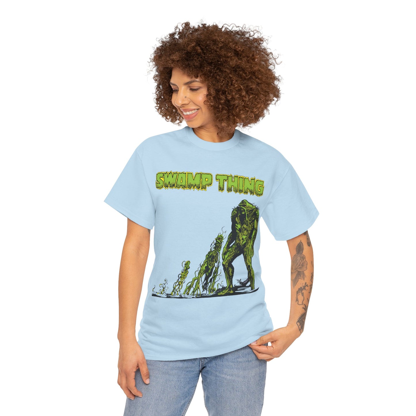 Swamp Thing T-Shirt - Stephen Bissette & John Totleben - Alec Holland - Avatar of the Green - DC Comics, Vertigo Comics