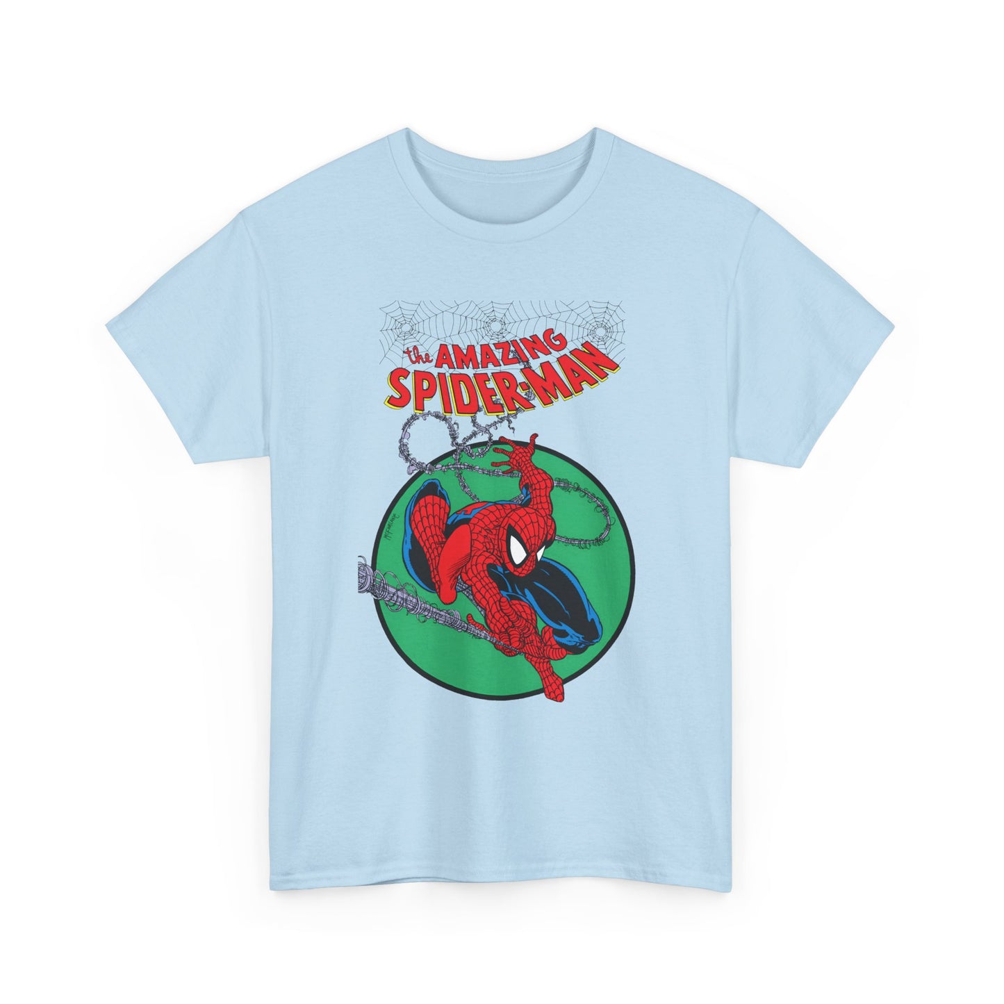 Amazing Spider-Man T-Shirt - Todd McFarlane Art - Cover to Issue #301 - Peter Parker, Web-Slinger - Marvel Comics