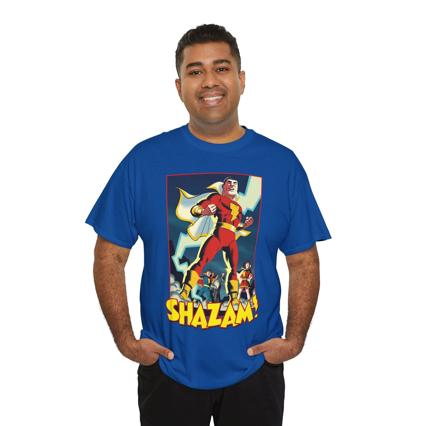 Shazam T-Shirt - Michael Cho Art - Marvel Family - Mary Marvel, Captain Marvel Jr - DC Comics