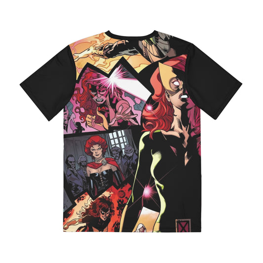 Jean Grey All Over Print Tee (Polyester) - X-Men, X-Factor, Dark Phoenix (IMPROVED PLACEMENT AND PRINTING TECHNIQUES)