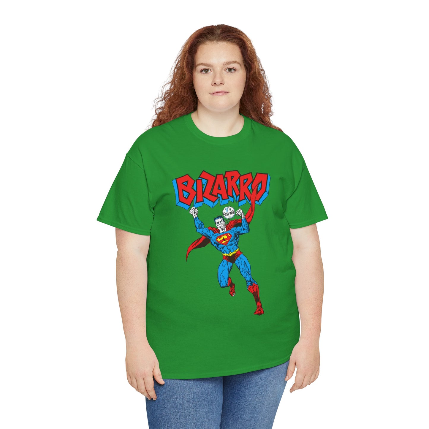 Bizarro T-Shirt - Superman Villain - DC Comics - Bizarro World - Who's Who Art - Silver Age Favourite