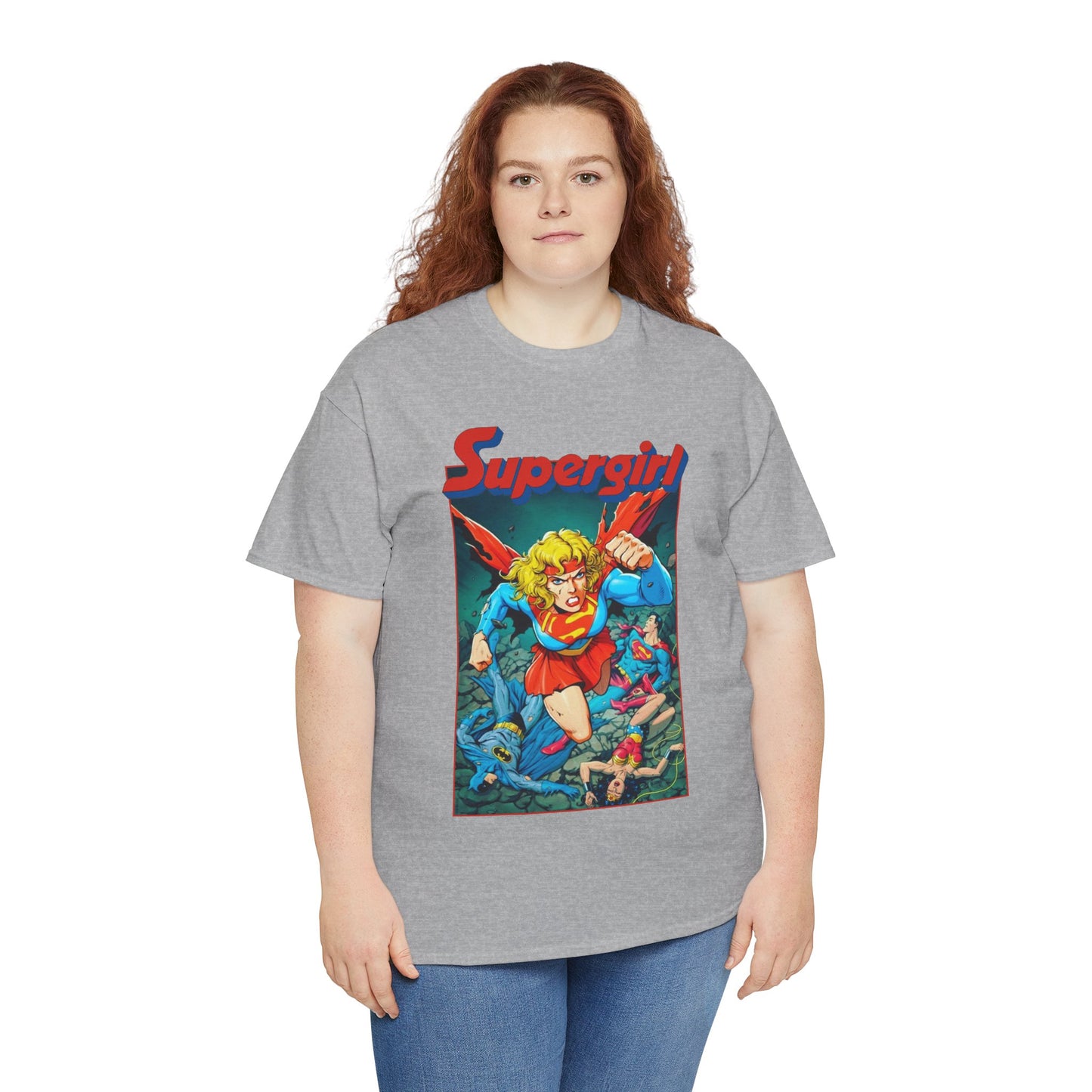 Supergirl T-Shirt - Tom Grummett Art - Crisis on Infinite Earths - Classic DC Comics Series - Death of Supergirl