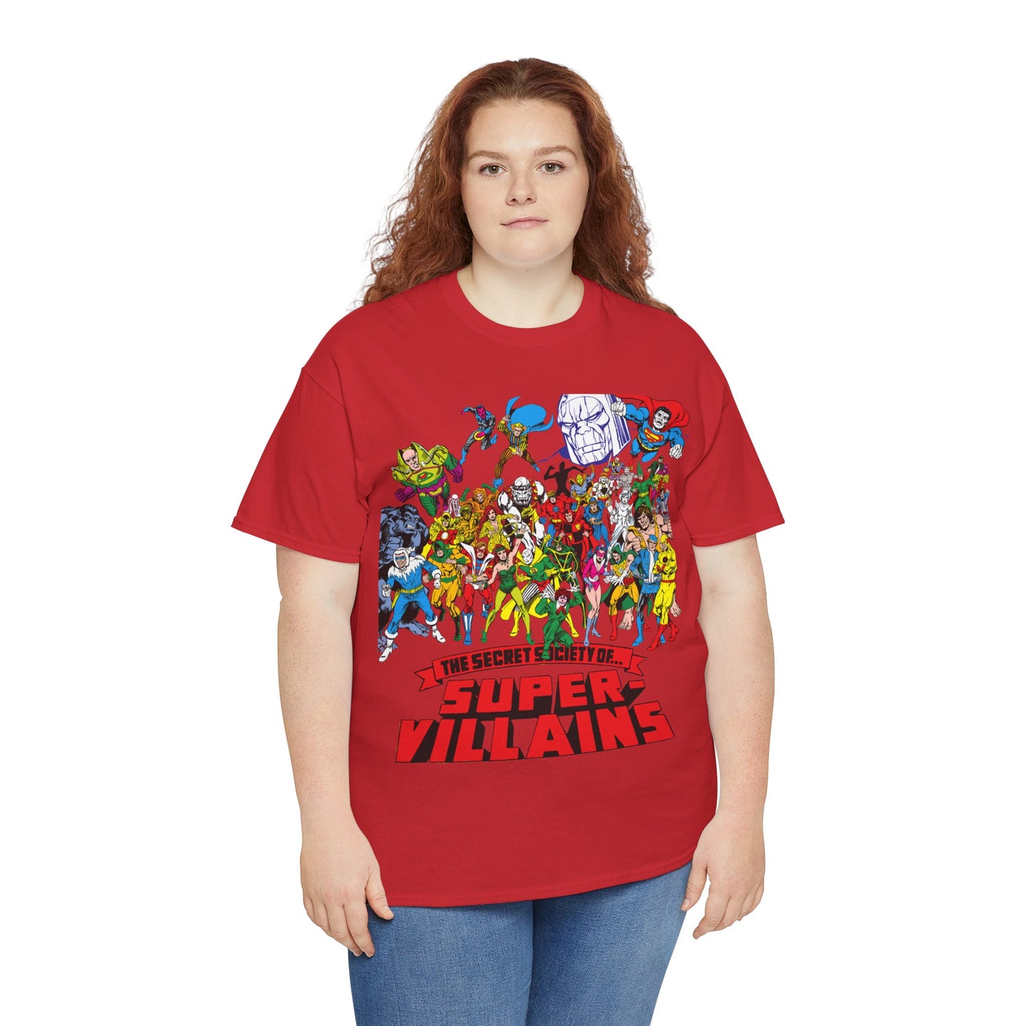 Secret Society of Super-Villains T-Shirt - DC Comics - SSOSV - Luthor, Grodd, Darkseid, Sinestro, Poison Ivy, Mirror Master