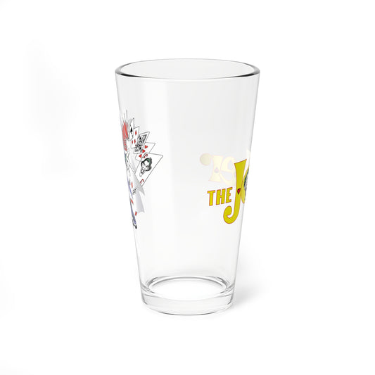 Joker Pint Glass, 16oz - Clown Prince of Crime - Batman Arch-Villain - Gotham City - DC Comics Art