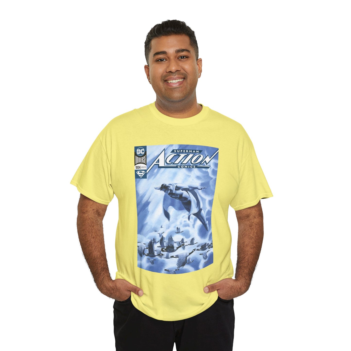 Action Comics #1004 T-Shirt - Steve Rude Art - Superman - DC Comics