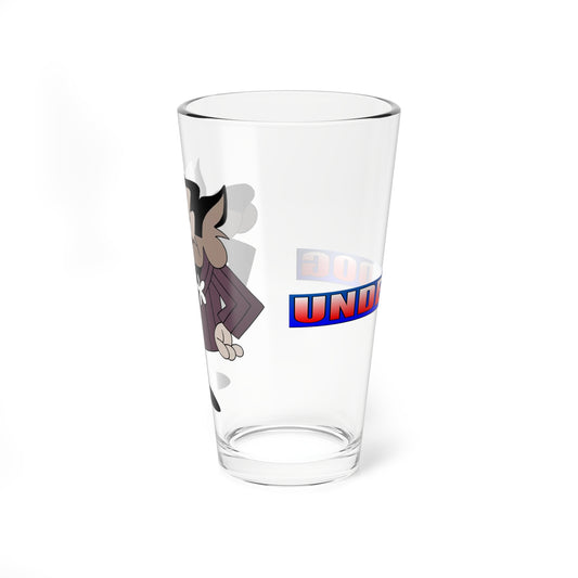 Riff Raff Pint Glass, 16oz - Underdog Foe - Saturday Morning Cartoon - 1960s TV Bad Guy