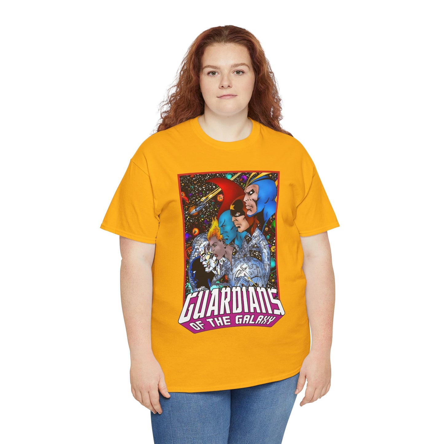 Guardians of the Galaxy T-Shirt - George Perez Art - Starhawk, Yondu, Vance Astro - Marvel Comics