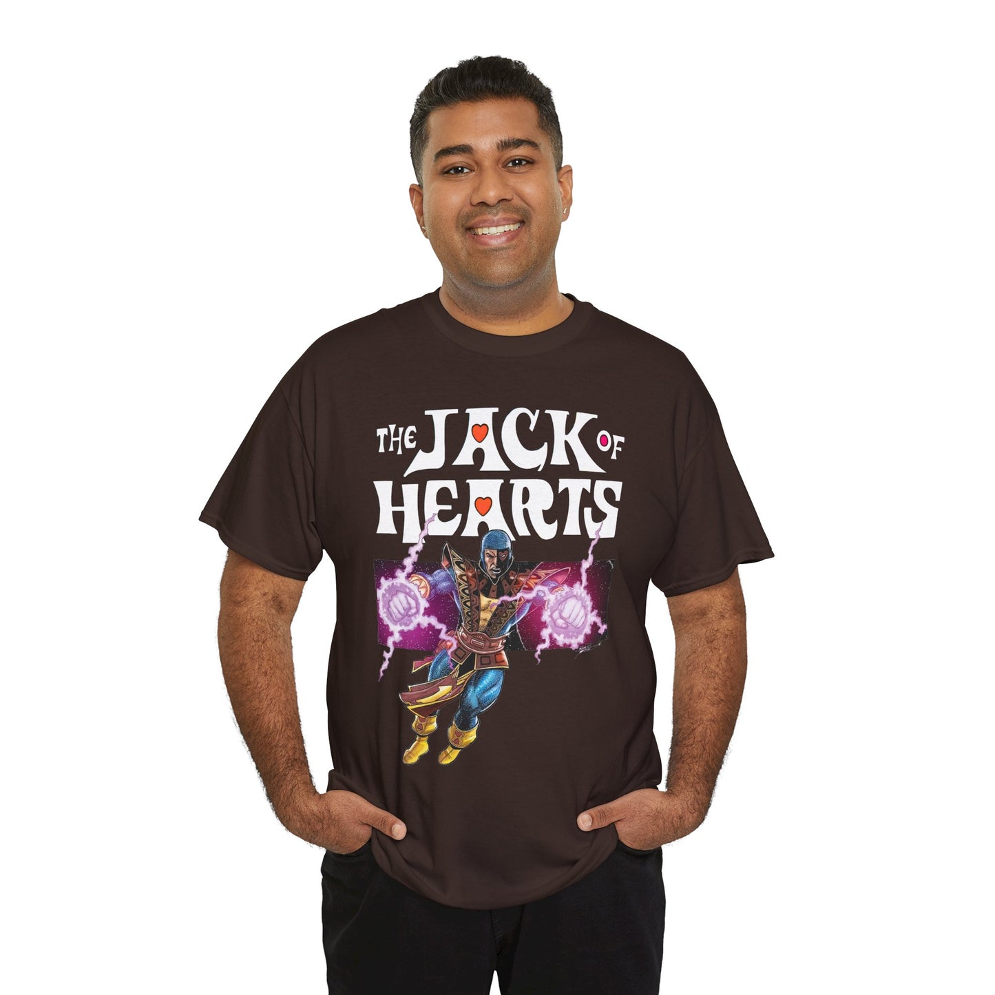 Jack of Hearts T-Shirt - George Perez Art - Marvel Comics - Avengers Member - She-Hulk Boyfriend