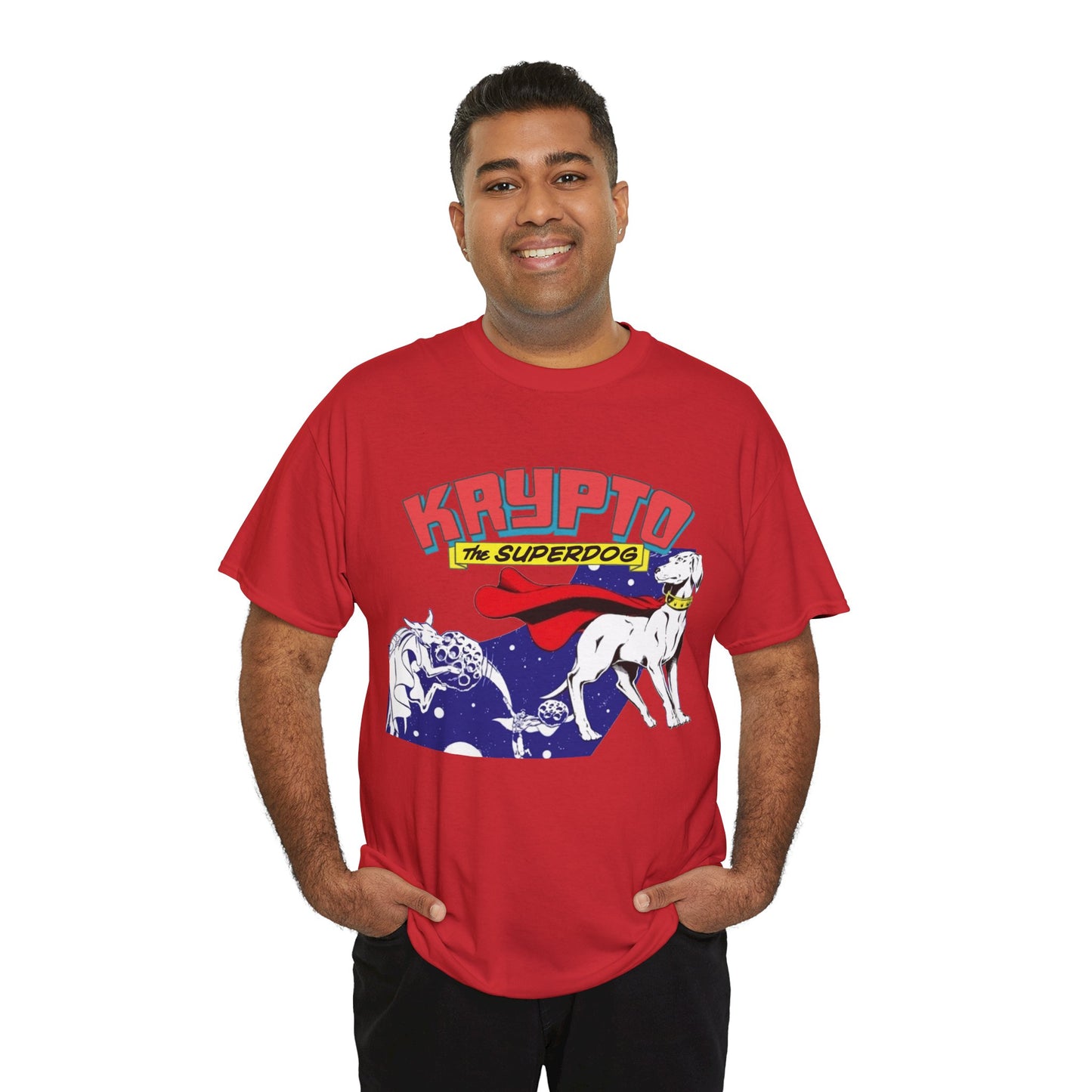 Krypto T-Shirt - James Gunn Superman Movie 2025 - Superman's Beloved Pet -Super Dog from Krypton - Stays at the Fortress of Solitude - DC Comics