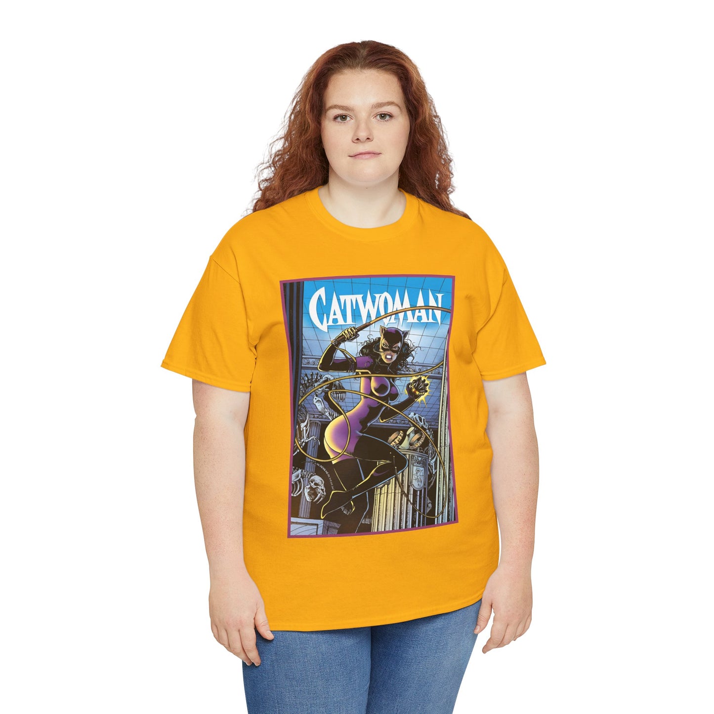 Catwoman T-Shirt - Jim Balent 1990s Art - Selina Kyle - Batman Character, Ally - Gotham City - DC Comics