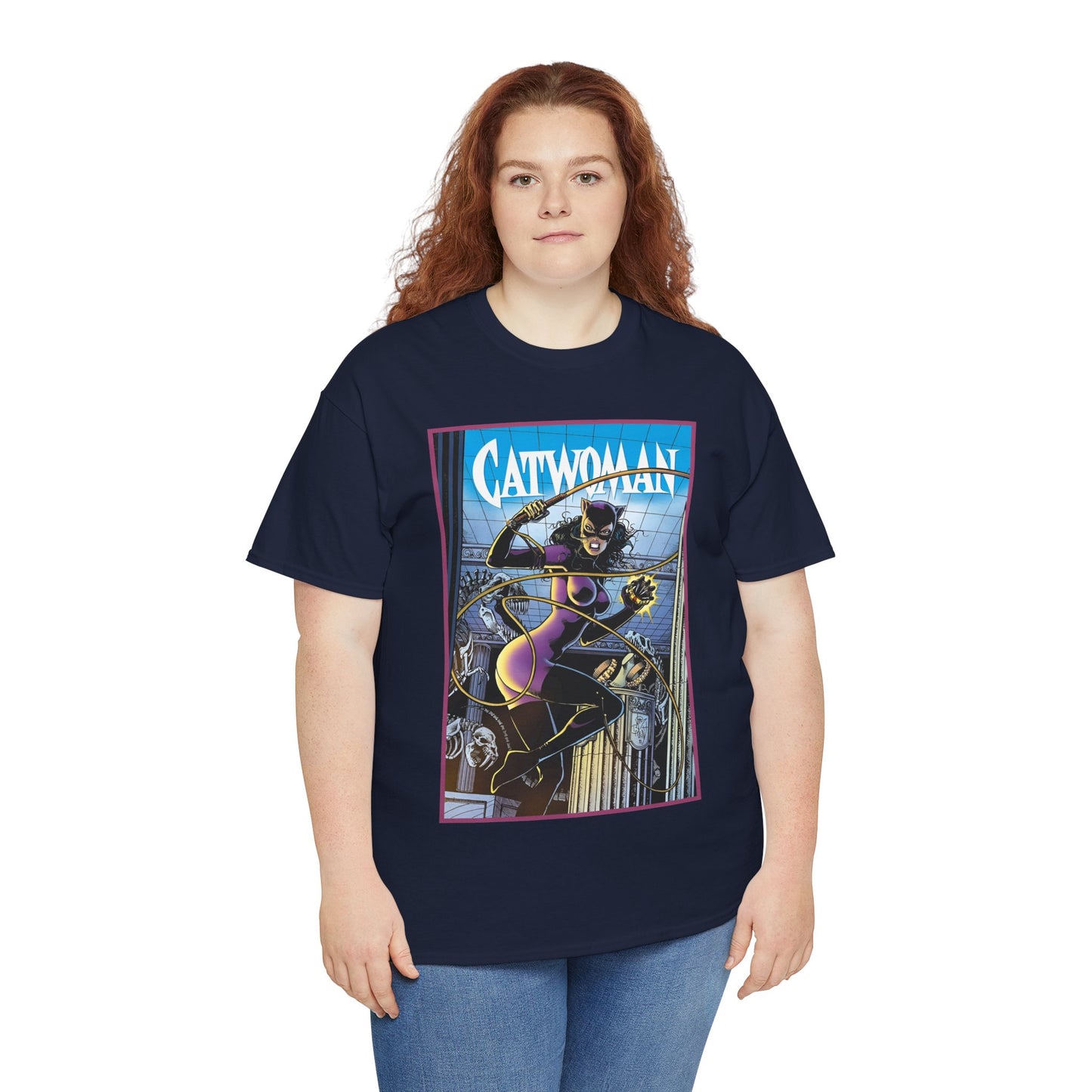 Catwoman T-Shirt - Jim Balent 1990s Art - Selina Kyle - Batman Character, Ally - Gotham City - DC Comics