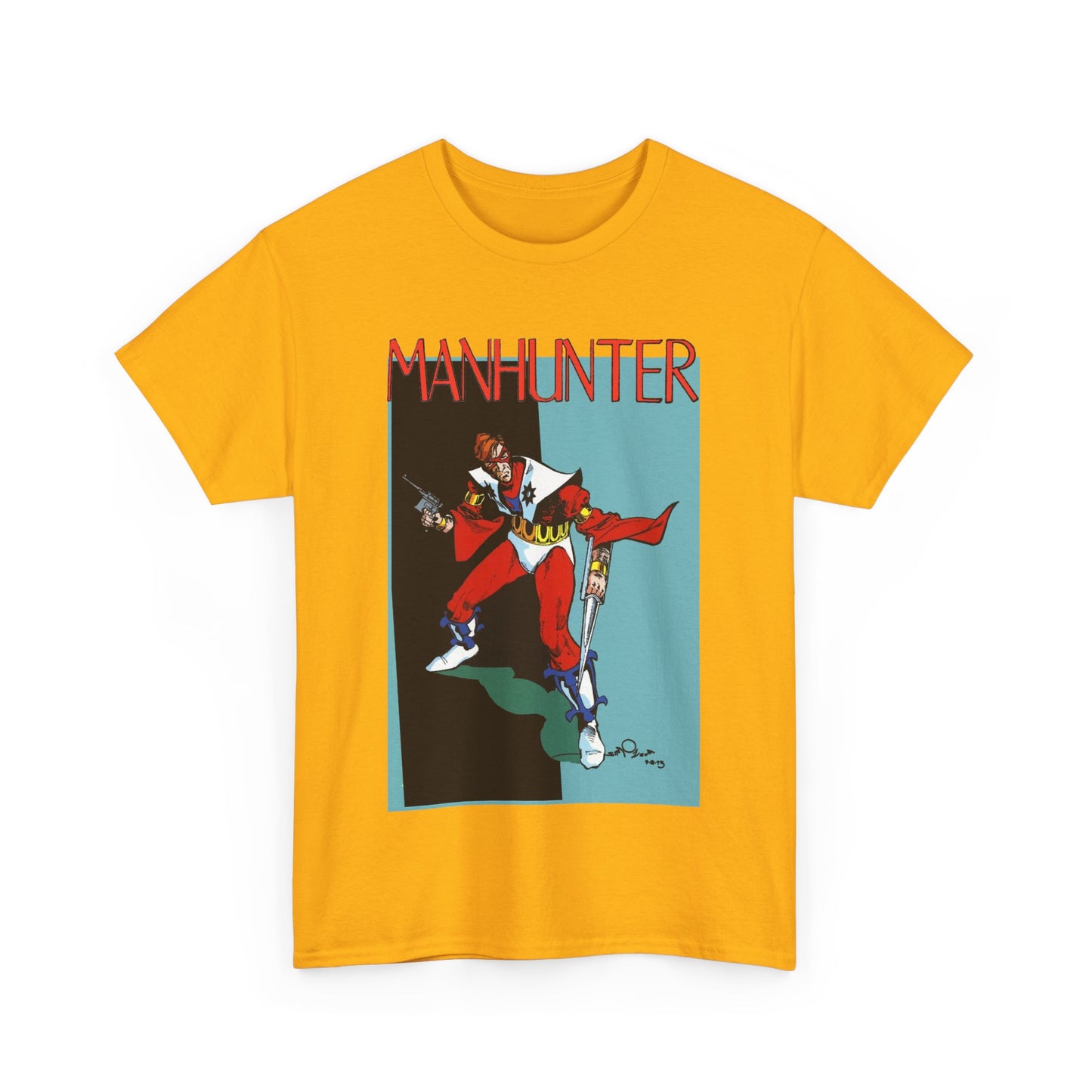 Manhunter T-Shirt - Walt Simonson Art - Detective Comics - Paul Kirk - DC Comics - Batman Connection