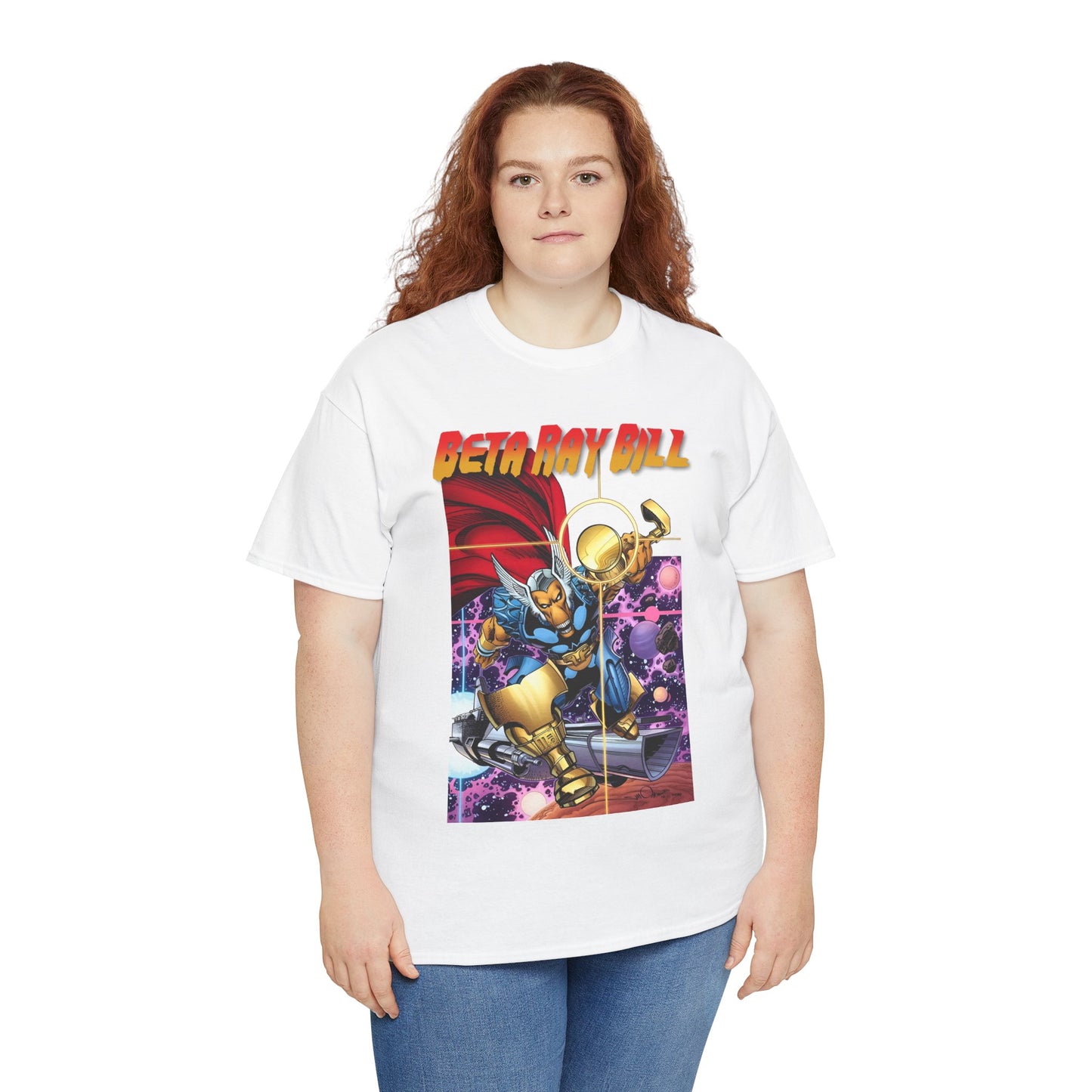 Beta Ray Bill T-Shirt - Walt Simonson Art - Marvel Comics - Thor Connection