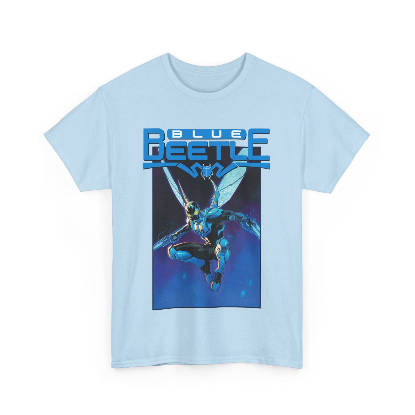 Blue Beetle T-Shirt - Dan Mora Art - DC Comics Character - Jaime Reyes