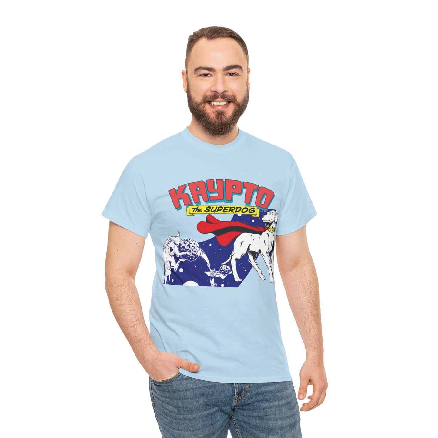 Krypto T-Shirt - James Gunn Superman Movie 2025 - Superman's Beloved Pet -Super Dog from Krypton - Stays at the Fortress of Solitude - DC Comics