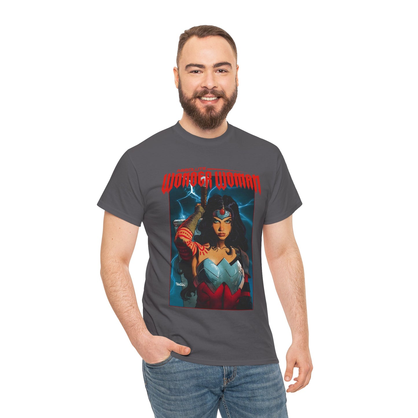 Absolute Wonder Woman T-Shirt - Dan Panosian Art - DC Comics All-In Variant Cover - Raised in Hell by Circe