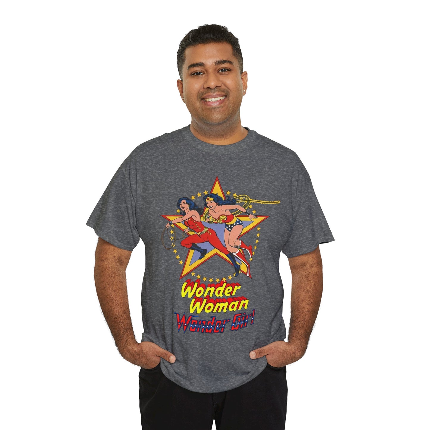 Wonder Woman & Wonder Girl T-Shirt - Jose Luis Garcia-Lopez Art - Diana Prince & Donna Troy - DC Comics Style Guide
