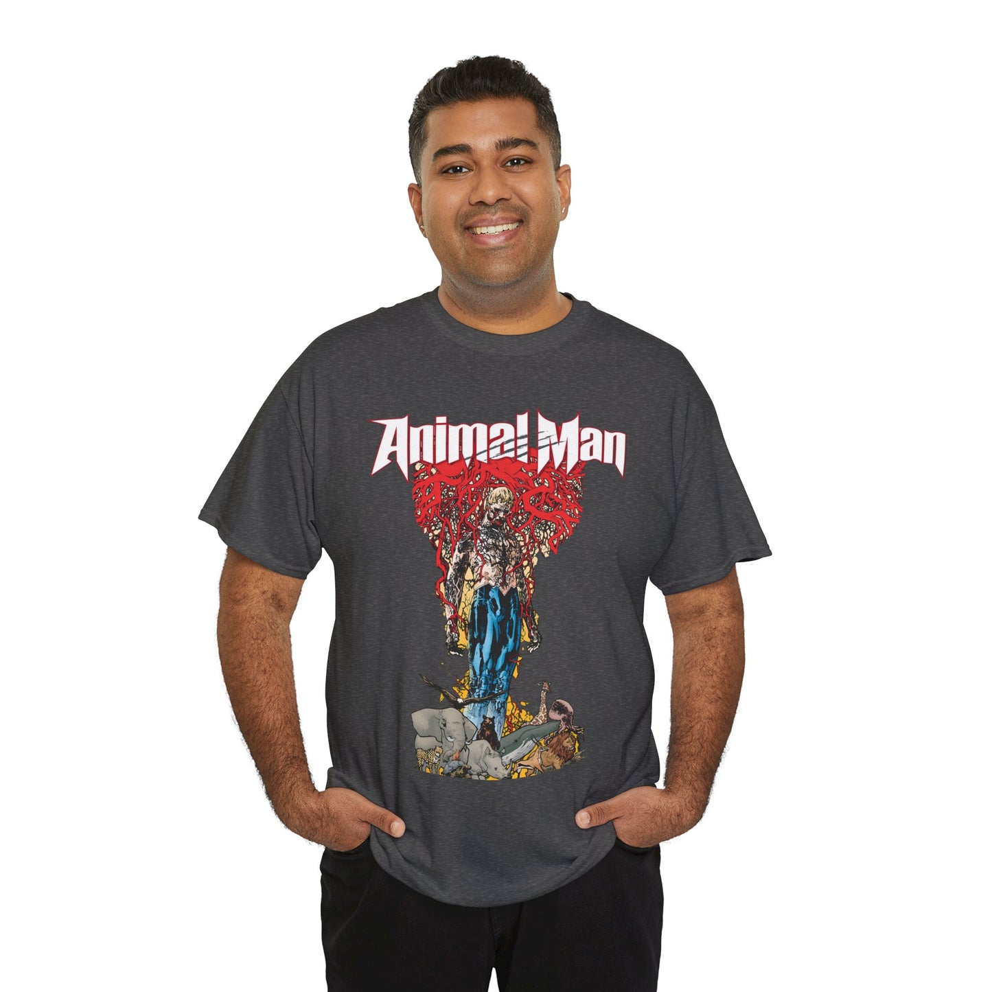 Animal Man T-Shirt - Travel Foreman Art - Buddy Baker - New 52 - DC Comics