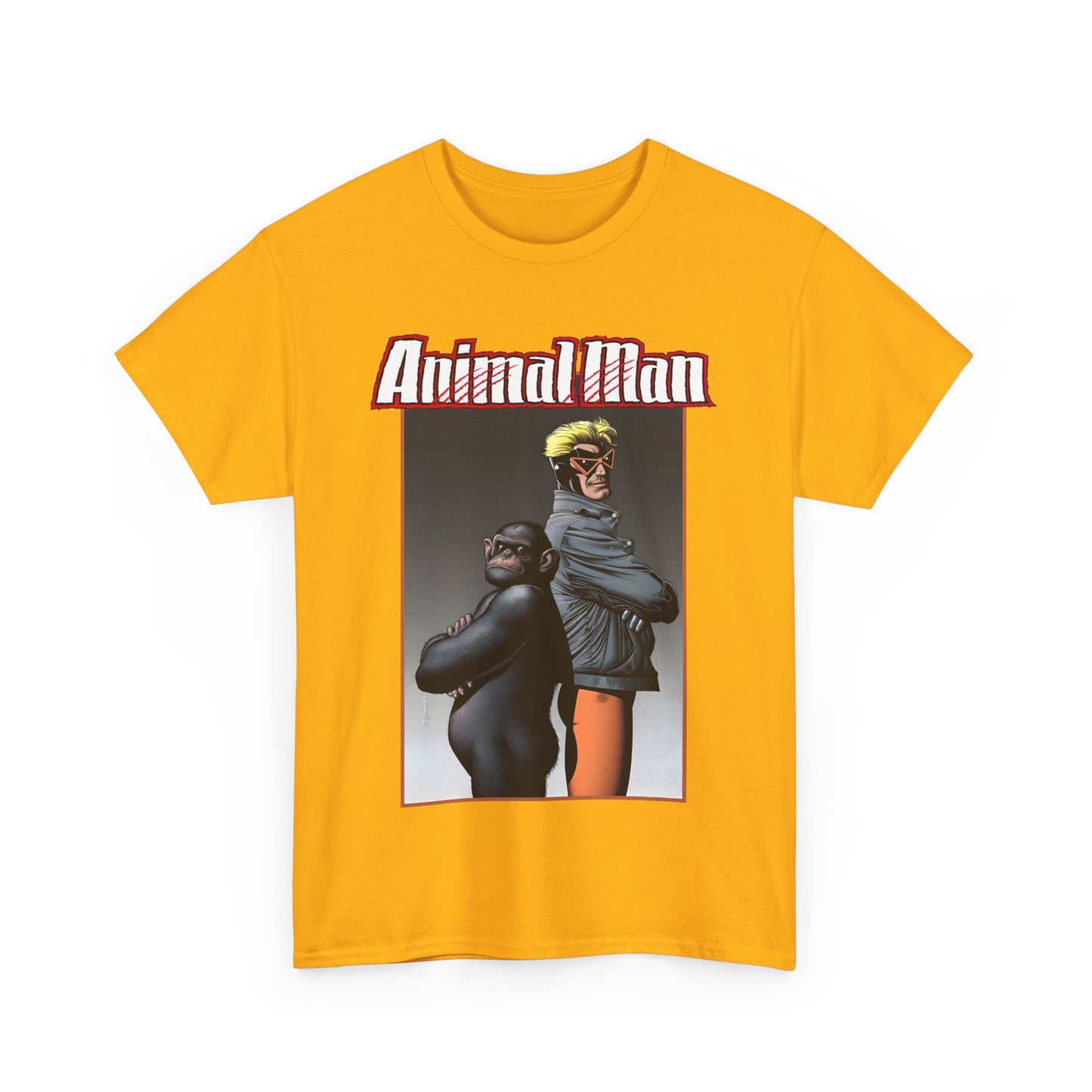 Animal Man T-Shirt - Brian Bolland Art - Buddy Baker - Grant Morrison Series - Vertigo Comics/DC Comics
