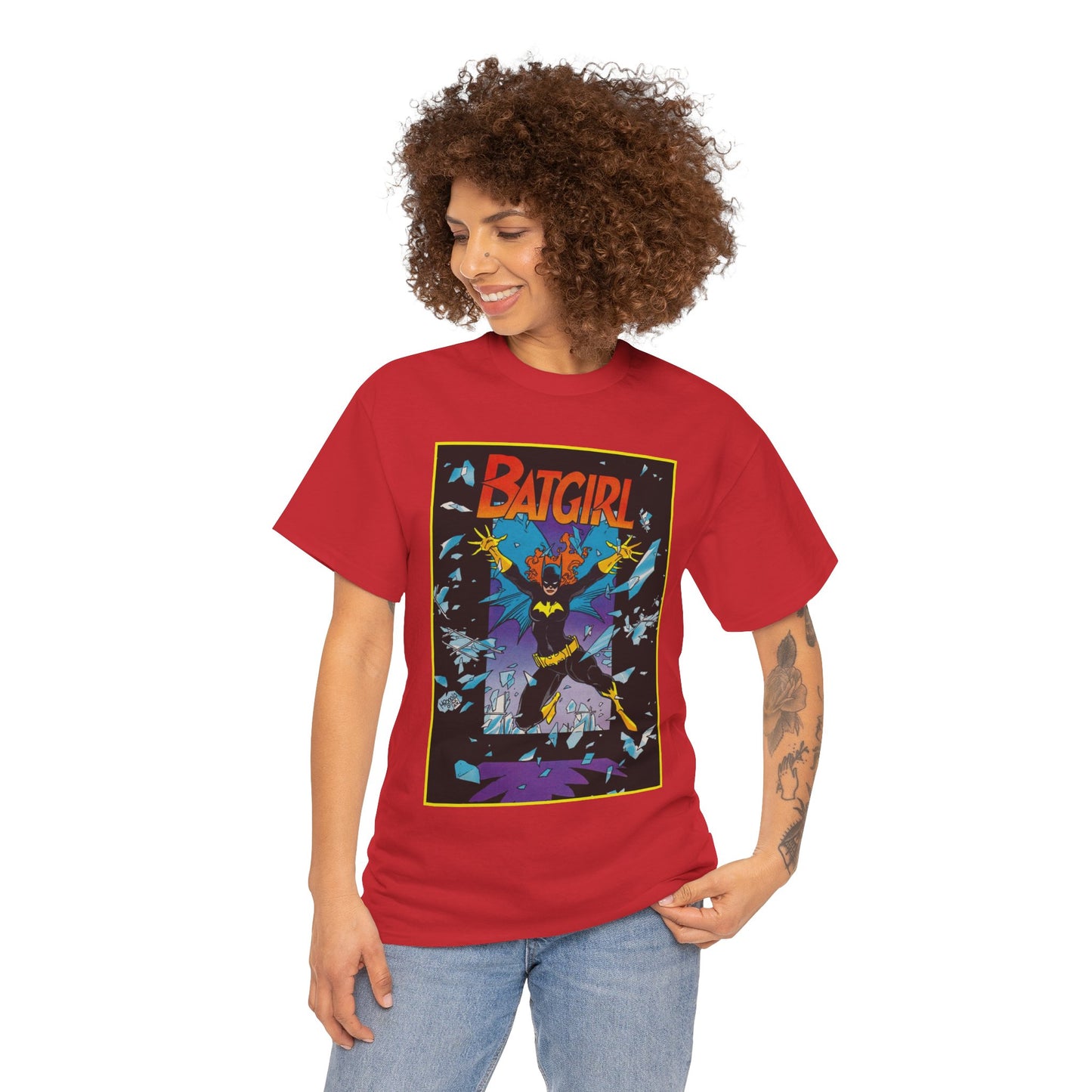 Batgirl T-Shirt - Mike Mignola Art - Barbara Gordon, Gotham City, Batfamily - DC Comics