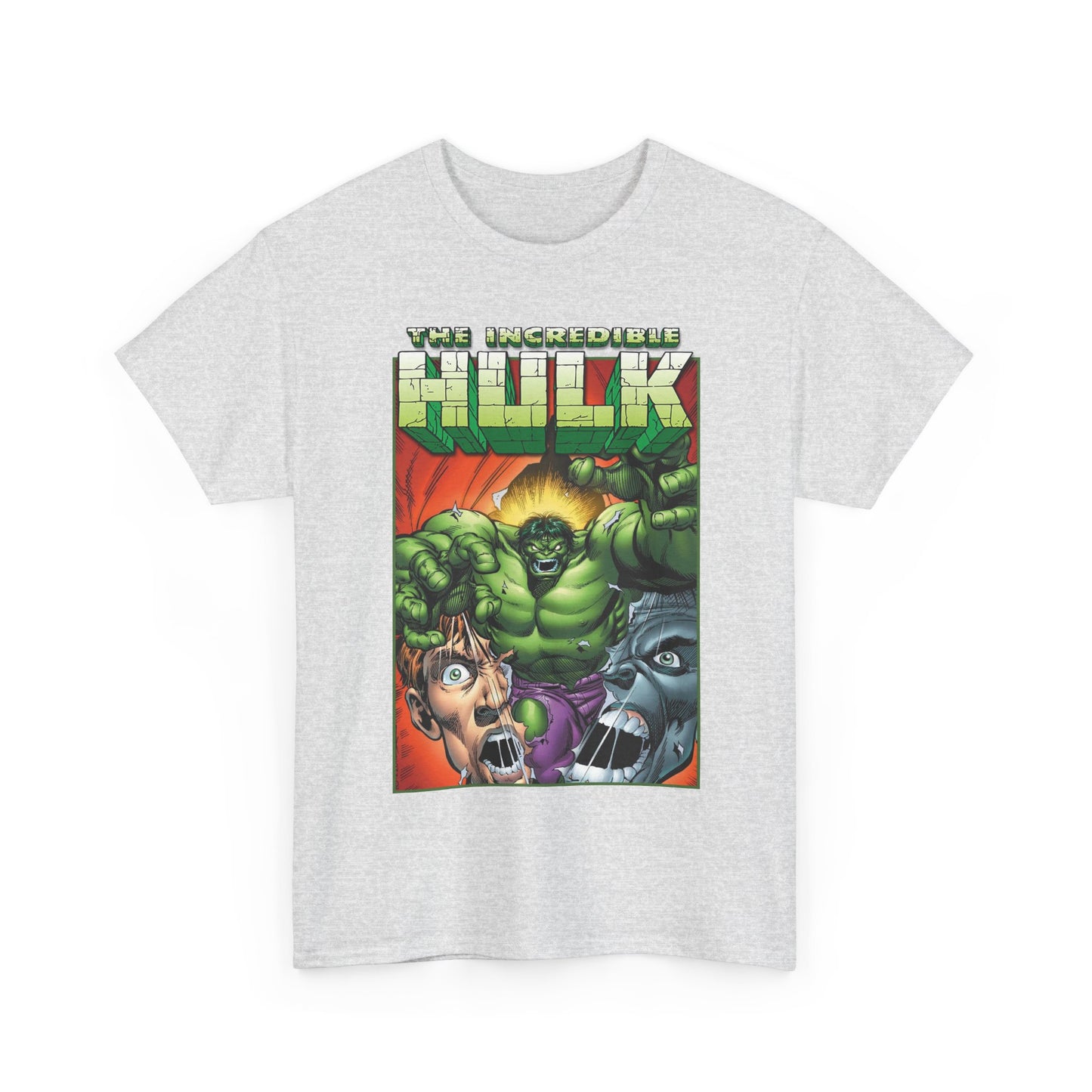Incredible Hulk T-Shirt - Dale Keown Art - Bruce Banner Psyche - Peter David Story - 1990s Art - Marvel Comics