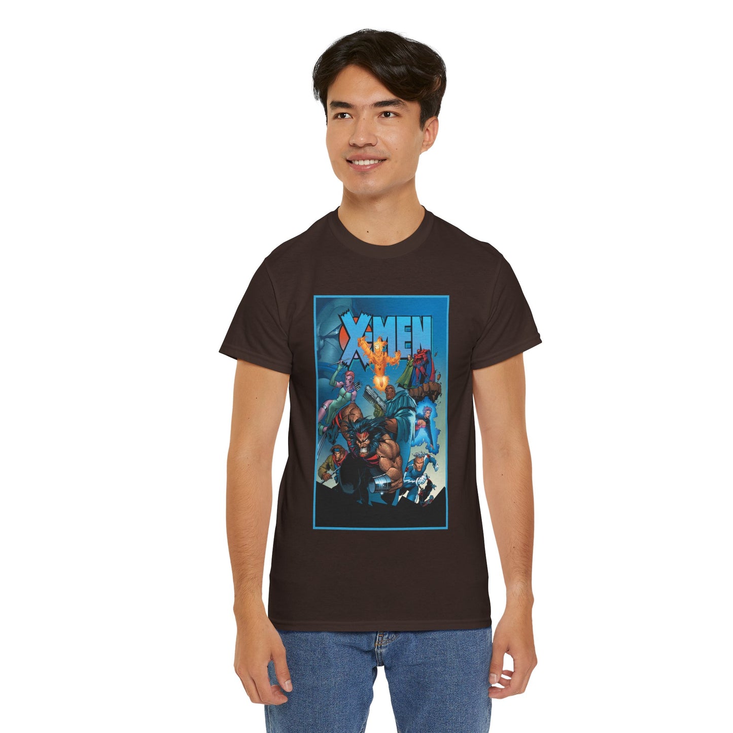 X-Men: Age of Apocalypse T-Shirt - Wolverine, Magneto, Bishop, Quicksilver, Blink - Mutant Alternate Reality - Marvel Comics