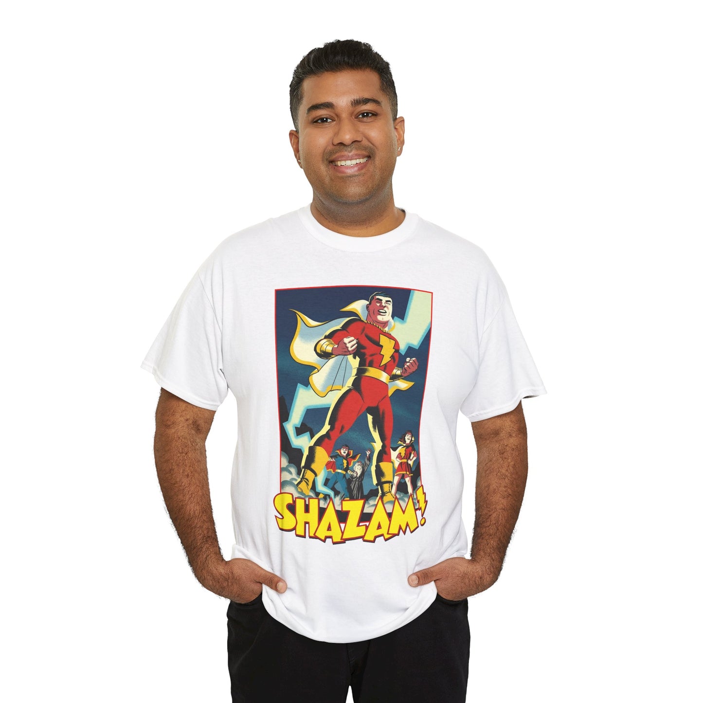 Shazam T-Shirt - Michael Cho Art - Marvel Family - Mary Marvel, Captain Marvel Jr - DC Comics