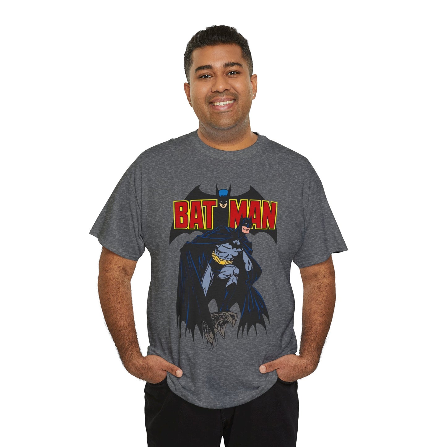 Golden Age Batman T-Shirt - John Byrne Art - DC Comics - Gotham City - Justice Society Member - JSA