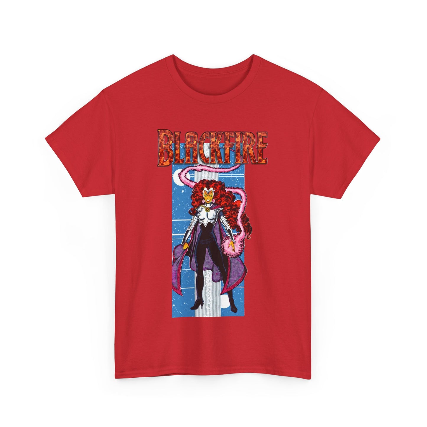 Blackfire T-Shirt - George Perez Art - New Teen Titans Enemy, Starfire's Evil Sister - From Tamaran - DC Comics