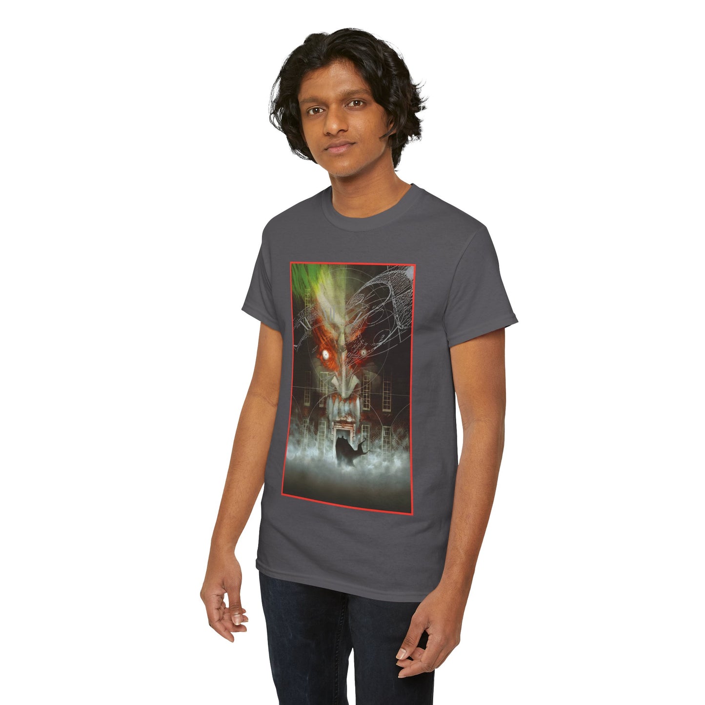 Batman: Arkham Asylum T-Shirt - Dave McKean Art - From the Grant Morrison Graphic Novel - DC Comics - Dark Knight Detective