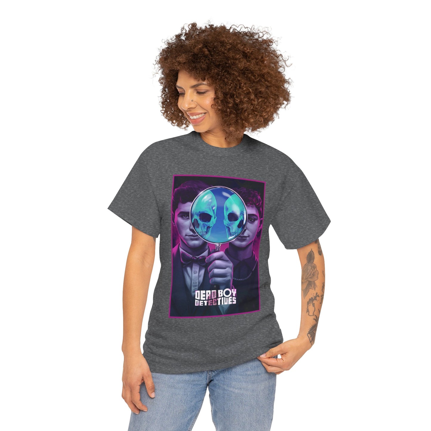 Deadboy Detectives T-Shirt - Sandman Spin-Off, Vertigo Comics - Netflix Series - George Rexstrew & Jayden Revri