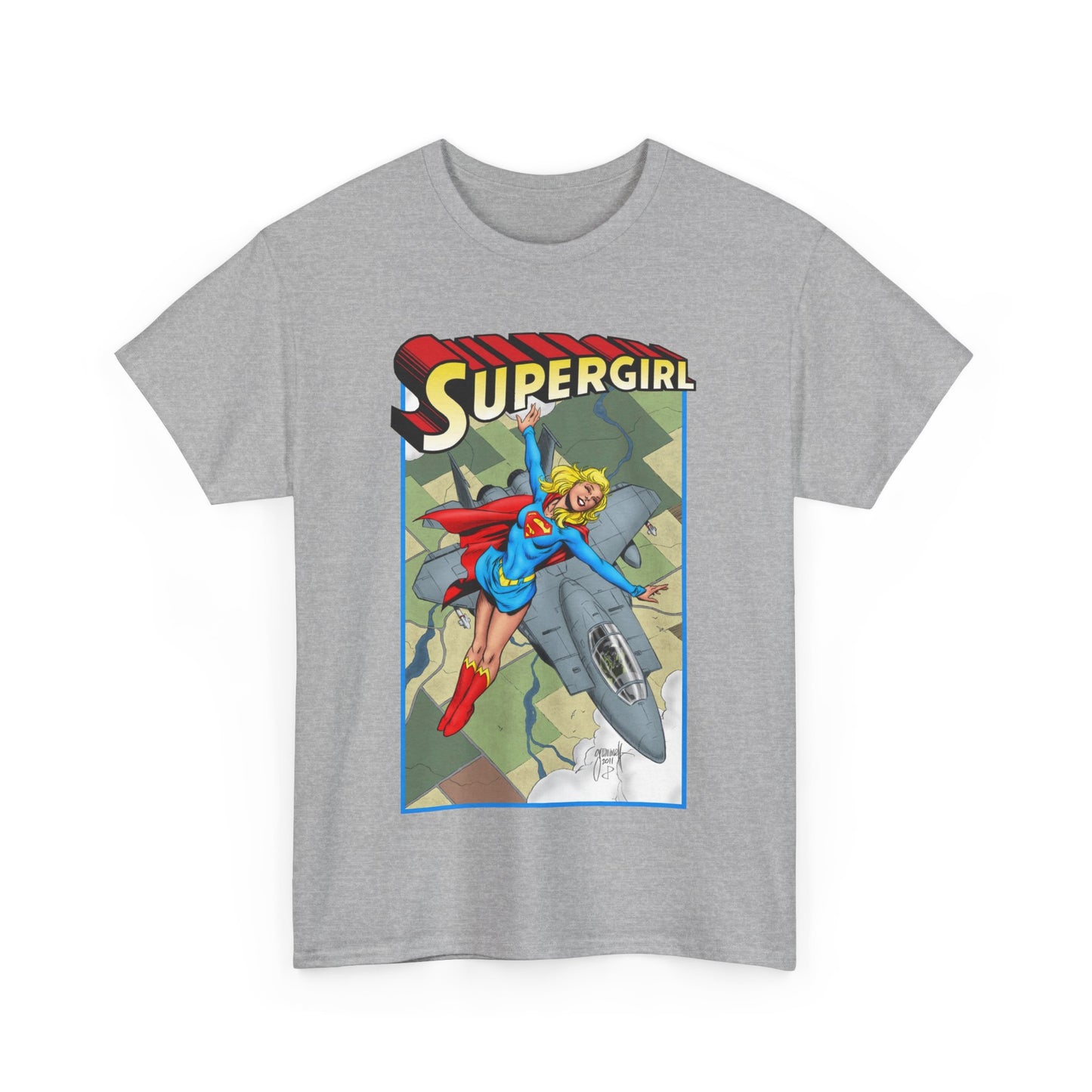 Supergirl T-Shirt - Tom Grummett Art - Kara from Argo City, Superman's Cousin - The Maid of Might - DC Comics