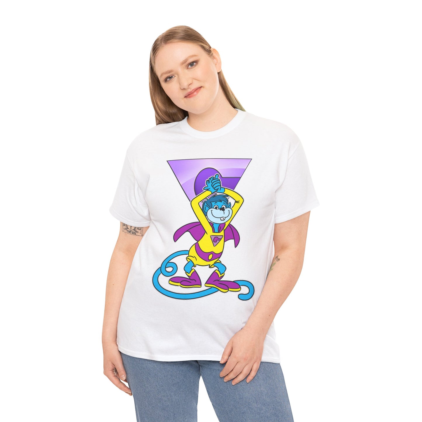 Gleek T-Shirt - Super Friends Cartoon - Wonder Twins Mascot - DC Comics - Space Monkey from Exxor - Zan & Jayna