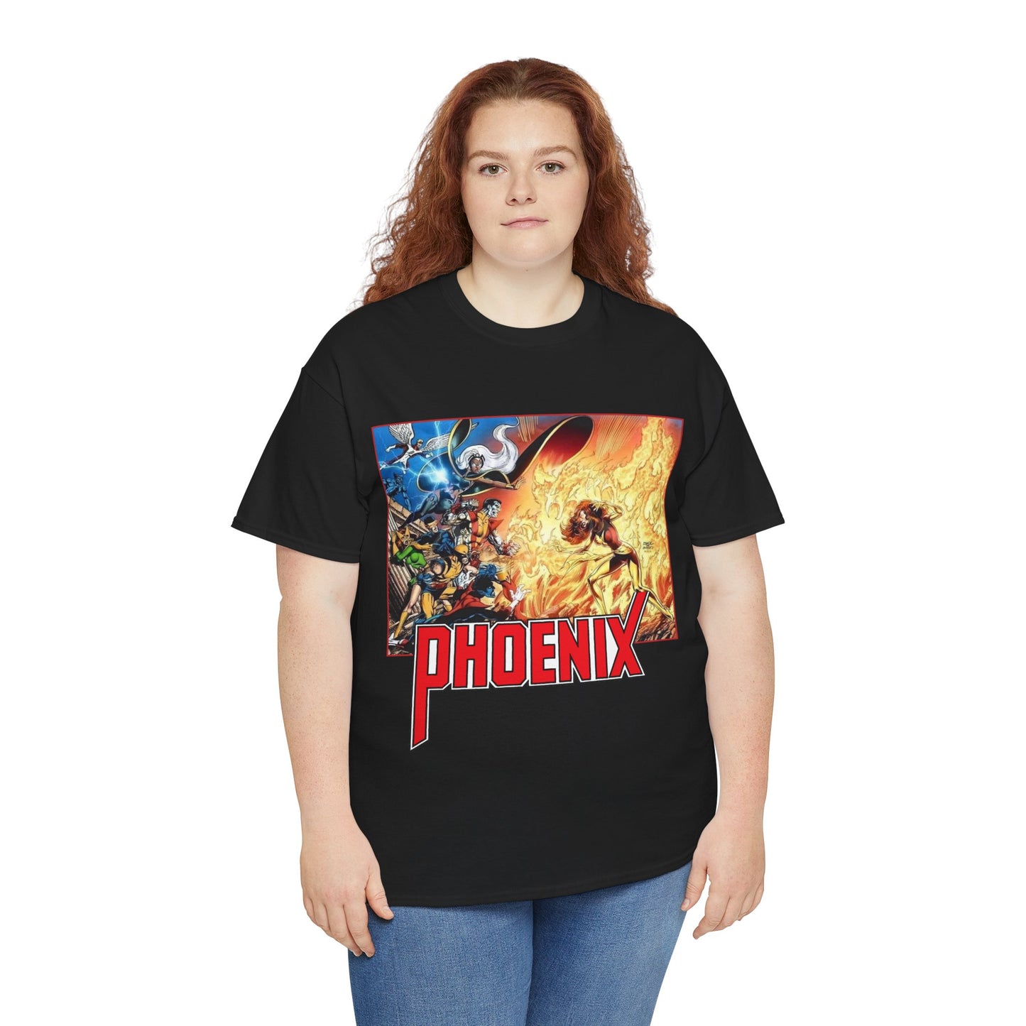 Phoenix T-Shirt - John Byrne Art - Untold X-Men Story - Jean Grey - Marvel Comics - Cyclops, Wolverine