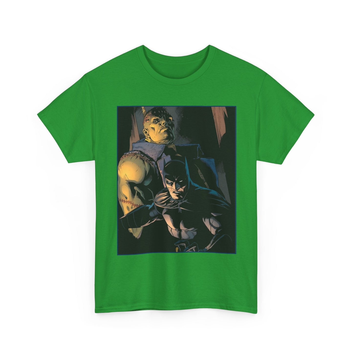 Batman & Frankenstein T-Shirt - Doug Mahnke Art - DC Comics