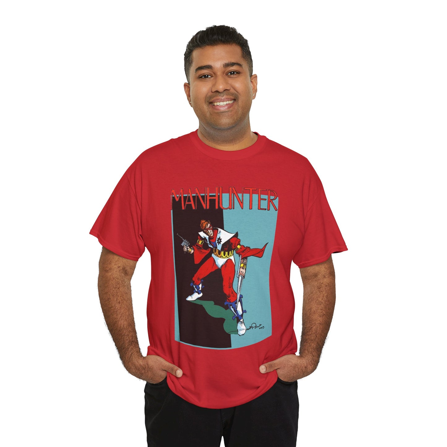 Manhunter T-Shirt - Walt Simonson Art - Detective Comics - Paul Kirk - DC Comics - Batman Connection