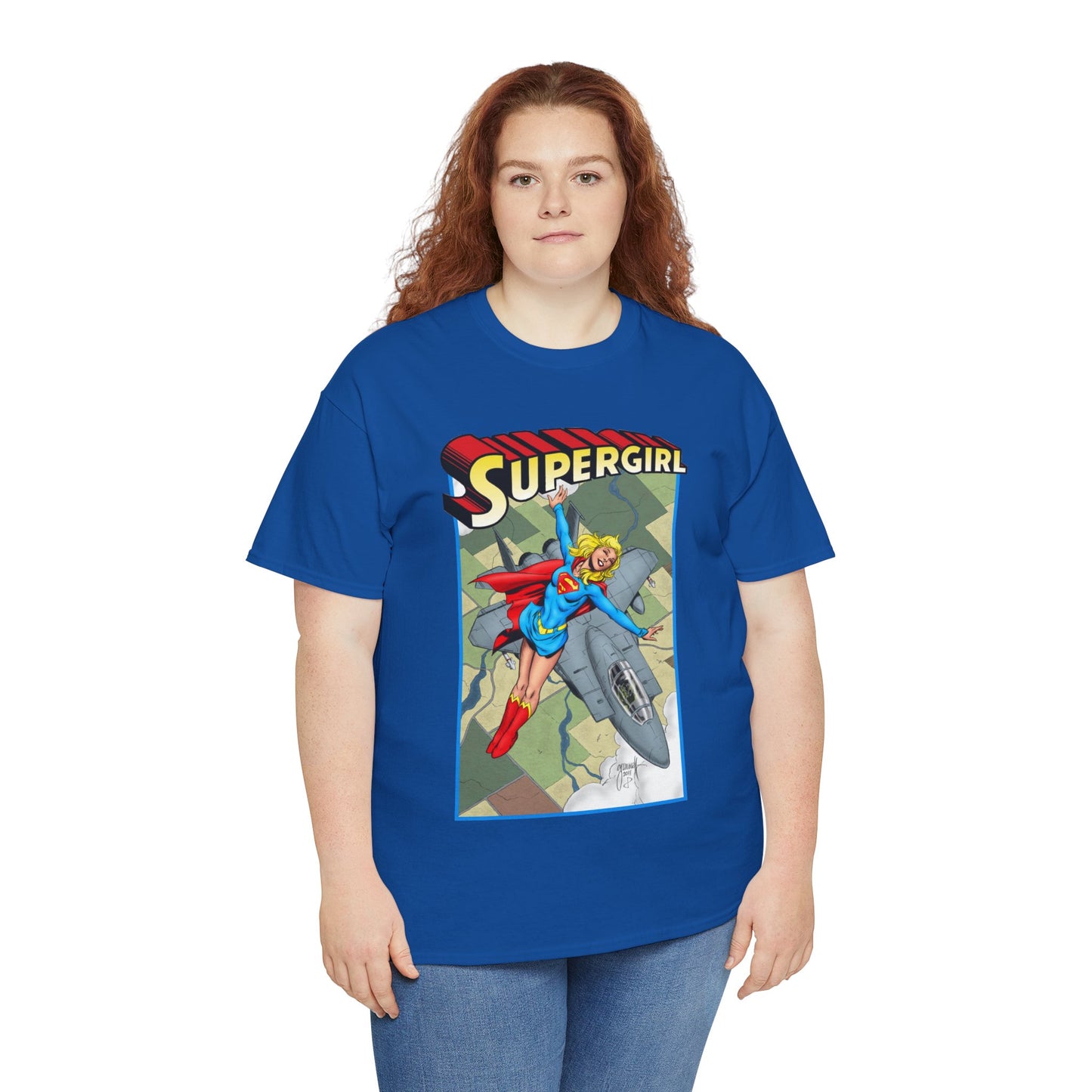 Supergirl T-Shirt - Tom Grummett Art - Kara from Argo City, Superman's Cousin - The Maid of Might - DC Comics