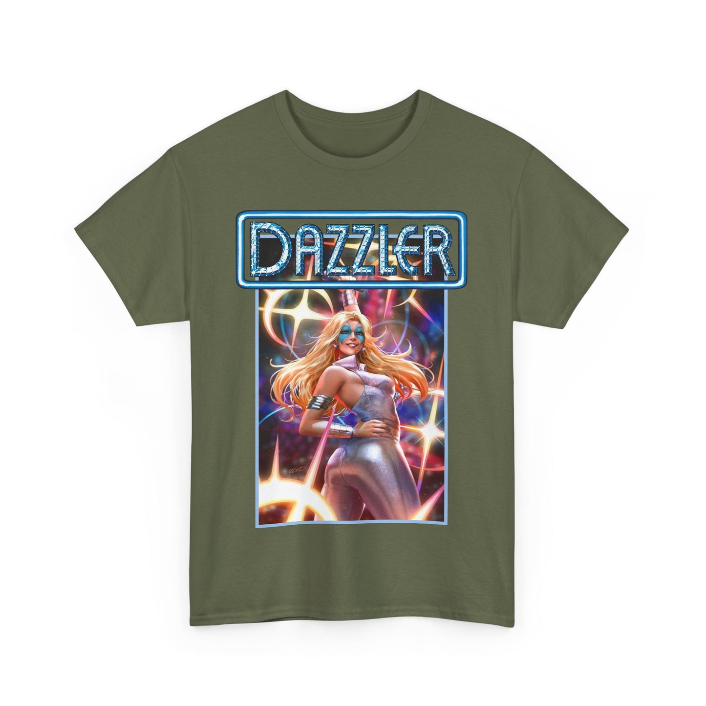 Dazzler T-Shirt - Derrick Chew Art - Alison Blaire - Mutant Pop Star - X-Men Member - Marvel Comics