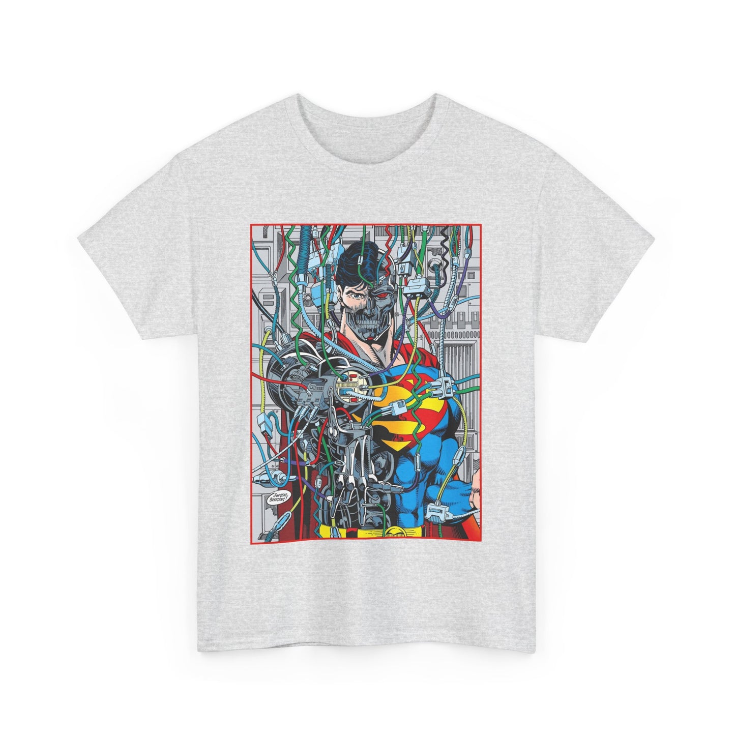 Cyborg Superman T-Shirt - DC Comics - Dan Jurgens Art - Reign of the Supermen - Popular 90s Story