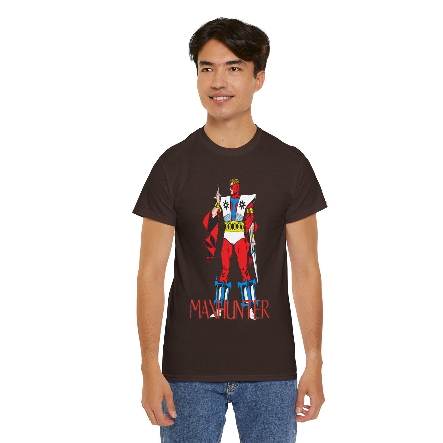 Manhunter T-Shirt - Walt Simonson Comic Book Art - Paul Kirk - Popular DC Comics Character 1970s - Batman Connection - Detective Comics