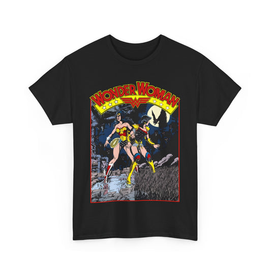 Wonder Woman & Troia T-Shirt - George Perez Art - Wonder Girl, Donna Troy - Themyscira, Paradise Island - DC Comics