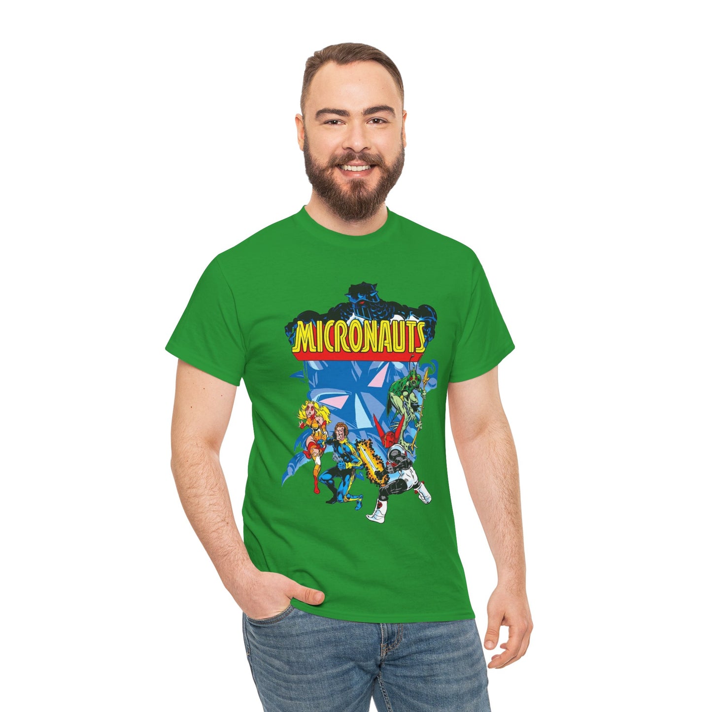 Micronauts T-Shirt - Microverse - Arcturus Rann, Acroyear, Bug - Marvel Comics