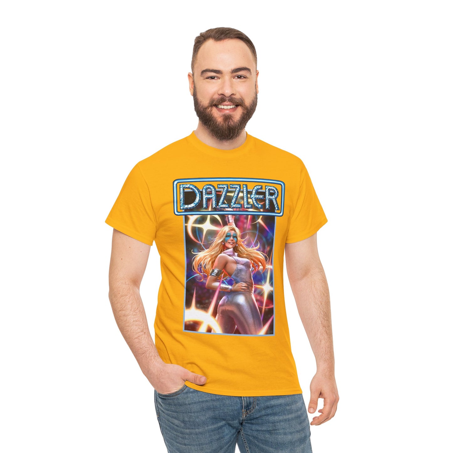 Dazzler T-Shirt - Derrick Chew Art - Alison Blaire - Mutant Pop Star - X-Men Member - Marvel Comics