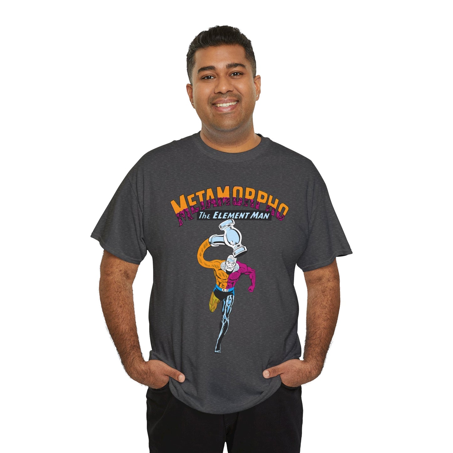 Metamorpho T-Shirt - Jim Aparo Art - DC Comics - Outsiders Team Member - New Superman Movie